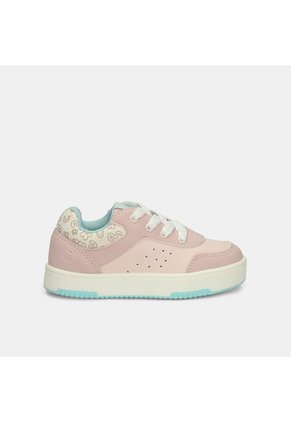 Tenis Para Niña Bubblegummers Beige Abeja Court Bg First Step Girls 1 +