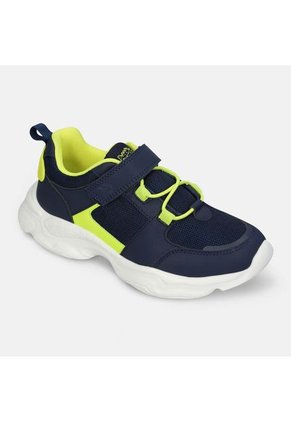 Tenis Infantil Para Niño Bubblegummers Azul Tadeo Bolt 26-29