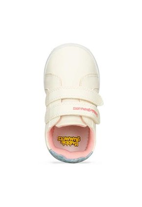Tenis Casuales Blanco-Rosado Bubblegummers Renita Niña