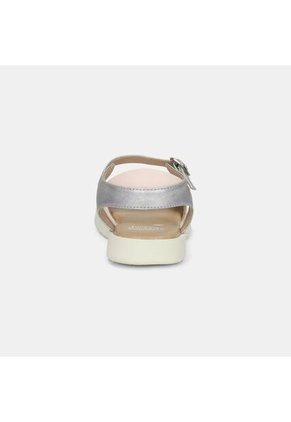 Sandalia Para Niña Bubblegummers Plata Tais