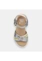 Sandalia Para Niña Bubblegummers Plata Tais de Bubblegummers