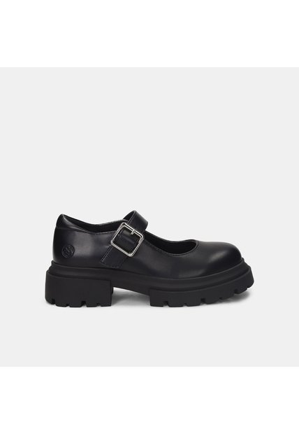 Baleta Escolar Para Niña Bubblegummers Negro Emilia