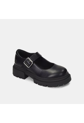 Baleta Escolar Para Niña Bubblegummers Negro Emilia