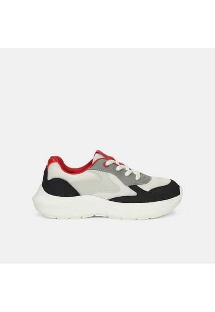 Tenis Junior Para Niño Bubblegummers Blanco Troy 30-33