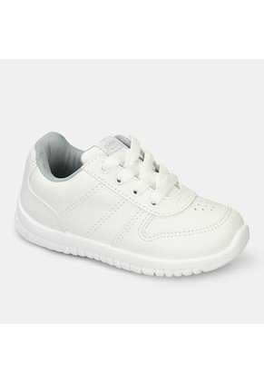 Tenis Escolares Para Niños Bubblegummers Blanco Kapitan