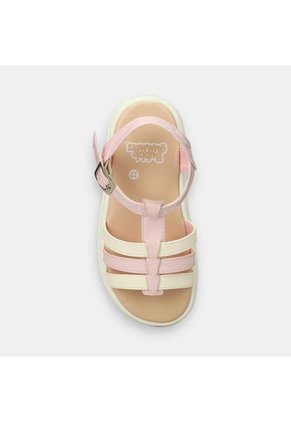 Sandalia Infantil Para Niña Bubblegummers Blanco