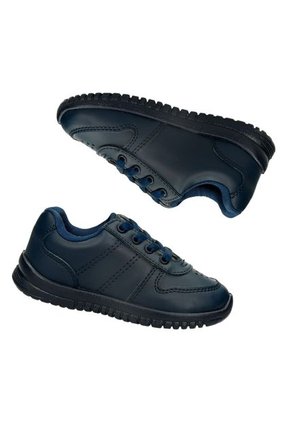 Tenis Escolares Infantil Para Niños Bubblegummers Azul Kapitan