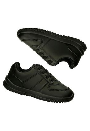 Tenis Escolares Para Niños Bubblegummers Negro Kapitan