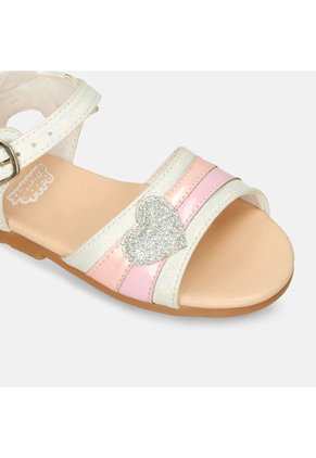Sandalias Bebé Para Niña Bubblegummers Blanco Solange