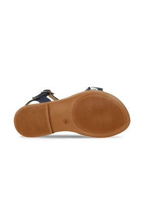 Sandalias Junior Para Niña Bubblegummers Azul Reinita 34-38
