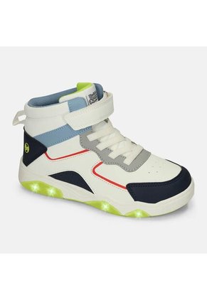 Bota Con Luces Infantil Para Niño Bubblegummers Multicolor Drew