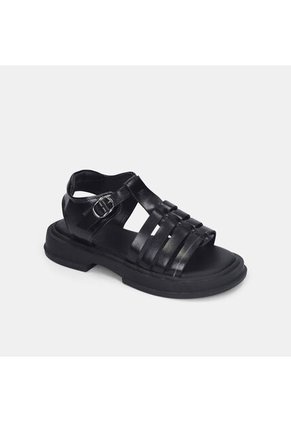 Baletas Para Niña Bubblegummers Negro Leidy Junior Girls 6 +