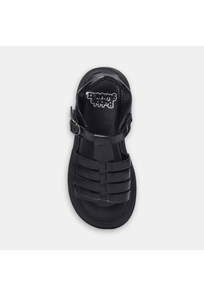 Baletas Para Niña Bubblegummers Negro Leidy Junior Girls 6 +