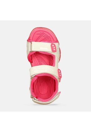 Sandalias Con Luces Infantil Para Niña Bubblegummers -Plata Salali 26-29