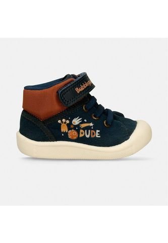 Botas Azul Oscuro-Café Bubblegummers Roro Niño Bubblegummers