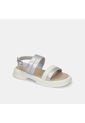 Sandalias Para Niña Bubblegummers Gris Leidy Junior Girls 6 + de Bubblegummers