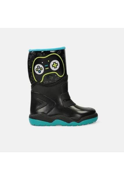 Botas De Lluvia Junior Para Niño Bubblegummers Azul Ulises