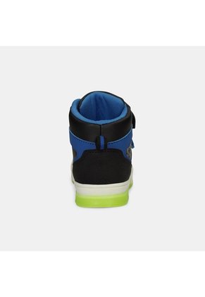 Tenis Escolar Infantil Para Niños Bubblegummers Negro Jalapeño