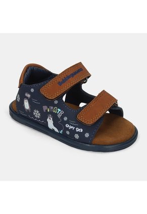 Sandalias Infantil Para Niño Bubblegummers Multicolor 22-25