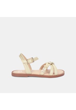Sandalias Para Niña Bubblegummers Beige Mary First Step