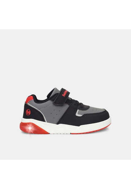 Tenis Con Luces Para Niño Bubblegummers Humo Dakar