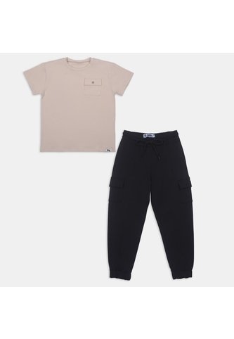 Conjunto Para Niño Bubblegummers Beige Oscuro Bubblegummers