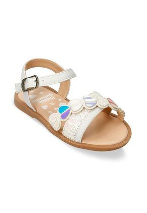 Sandalias Blanco Bubblegummers Nona Niña