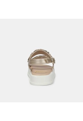 Sandalias Para Niña Bubblegummers Beige Sitney First Step Girls 1 +