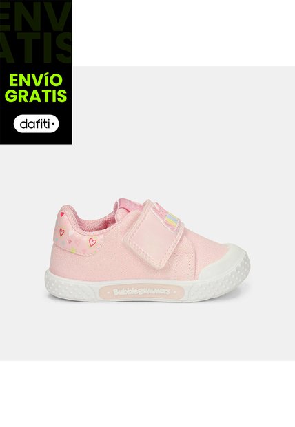 Tenis Para Niña Bubblegummers Rojo Abril Dino Prewalker Girls 0 +