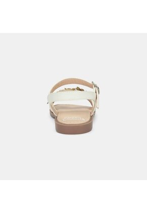 Sandalia Para Niña Bubblegummers Blanco Tania