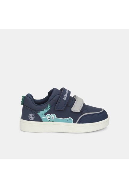 Tenis Para Niño Bubblegummers Azul Clavel First Step Boys 1 +