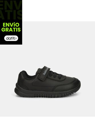 Tenis Escolares Infantil Para Unisex Bubblegummers Negro 22-25 Bubblegummers
