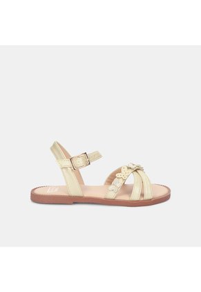 Sandalias Para Niña Bubblegummers Beige Mary First Step
