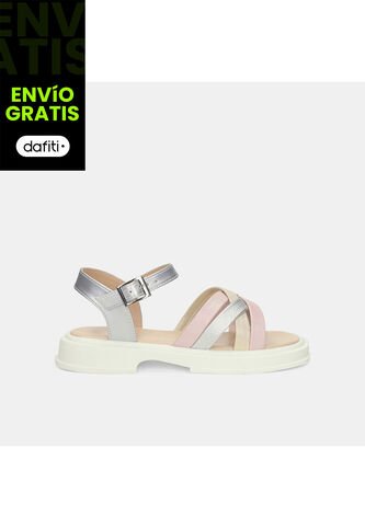 Sandalias Con Luces Infantil Para Niña Bubblegummers Fucsia Ursula Drum 22-25 Bubblegummers