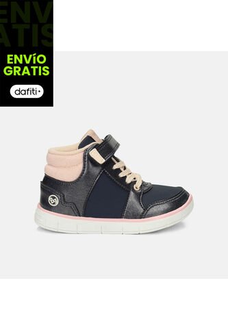 Bota Infantil Para Niña Bubblegummers Navy Tola Bubblegummers