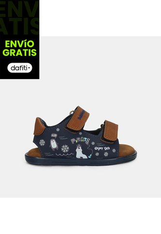 Sandalias Infantil Para Niño Bubblegummers Multicolor 22-25 Bubblegummers