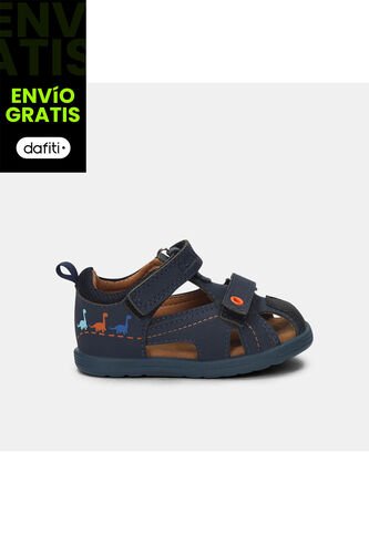 Sandalia Para Niño Bubblegummers Azul Baby Boys Bubblegummers