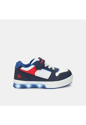 Tenis Para Niño Bubblegummers Blanco Neon Bubblegummers