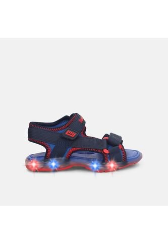 Sandalia Con Luces Infantil Para Niño Bubblegummers Multicolor Bubblegummers