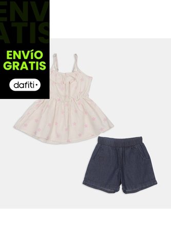 Conjunto Para Niña Bubblegummers Azul Claro Bubblegummers