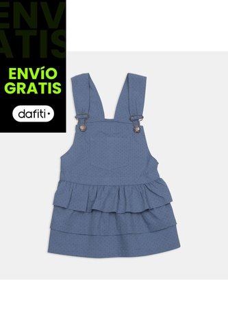 Vestido Para Niña Bubblegummers Azul Kaizy Bubblegummers