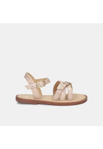 Sandalia Para Niña Bubblegummers Multicolor Mary Walking Girls 3 + Bubblegummers