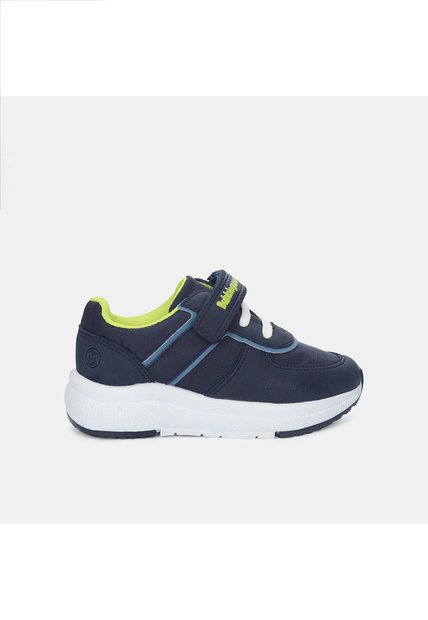 Tenis Para Niño Bubblegummers Azul Albert Jogging Bg First Step Boys 1 +