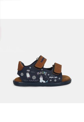 Sandalias Infantil Para Niño Bubblegummers Multicolor 22-25