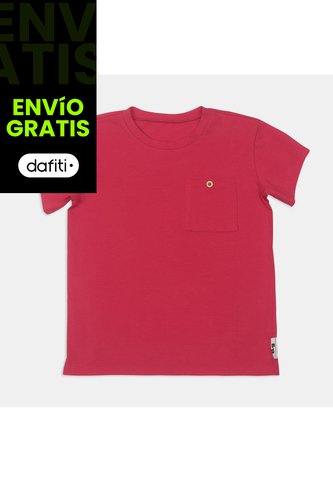 Camiseta Para Niño Bubblegummers Rojo Oniel Bubblegummers