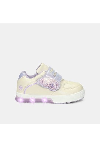 Tenis Para Niña Bubblegummers Blanco Neon Bubblegummers