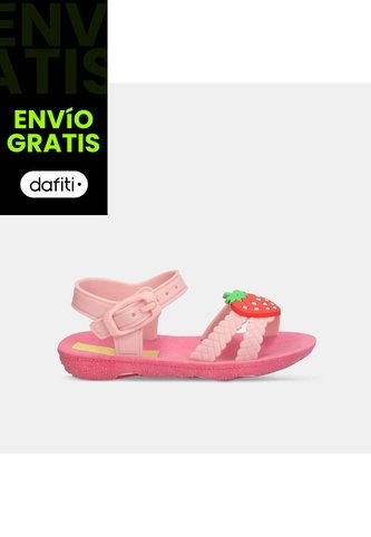 Sandalia Para Niña Bubblegummers Fucsia Treza Paulina Bubblegummers