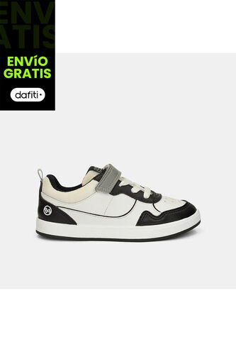 Tenis Escolar Infantil Para Niños Bubblegummers Negro Jalapeño Bubblegummers