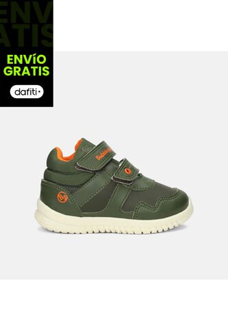 Bota Para Niño Bubblegummers Verde Tomate Bubblegummers