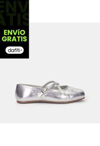 Baleta Para Niña Bubblegummers Plata Heather Junior Girls 6 + Bubblegummers
